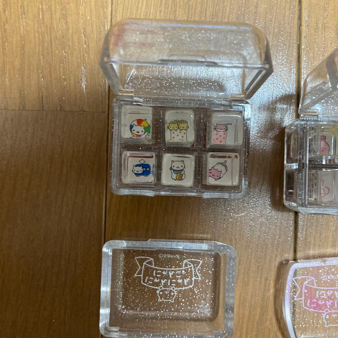 激レア　にゃんにゃんにゃんこ　スタンプセット