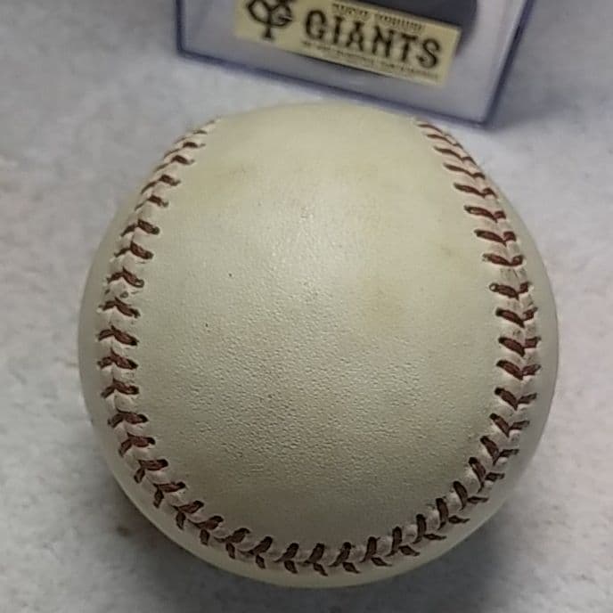 松井秀喜　直筆サインボール　読売ジャイアンツ