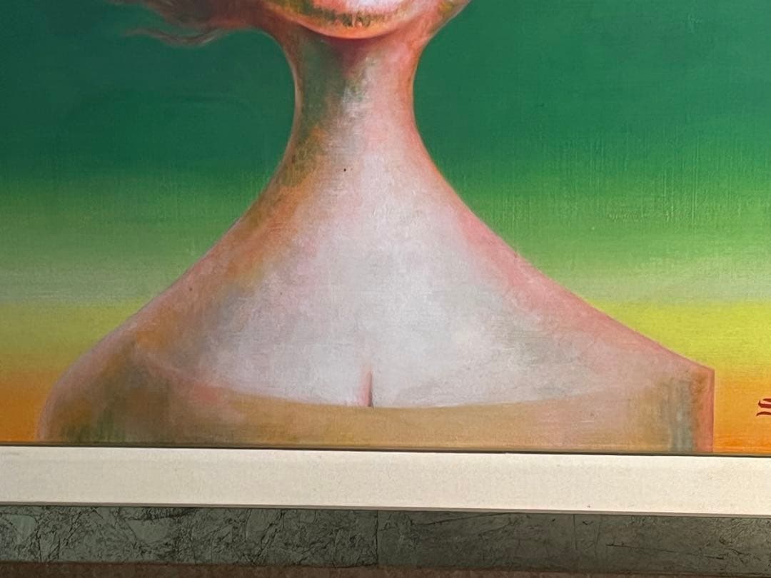 前田舜敏 油彩 10号