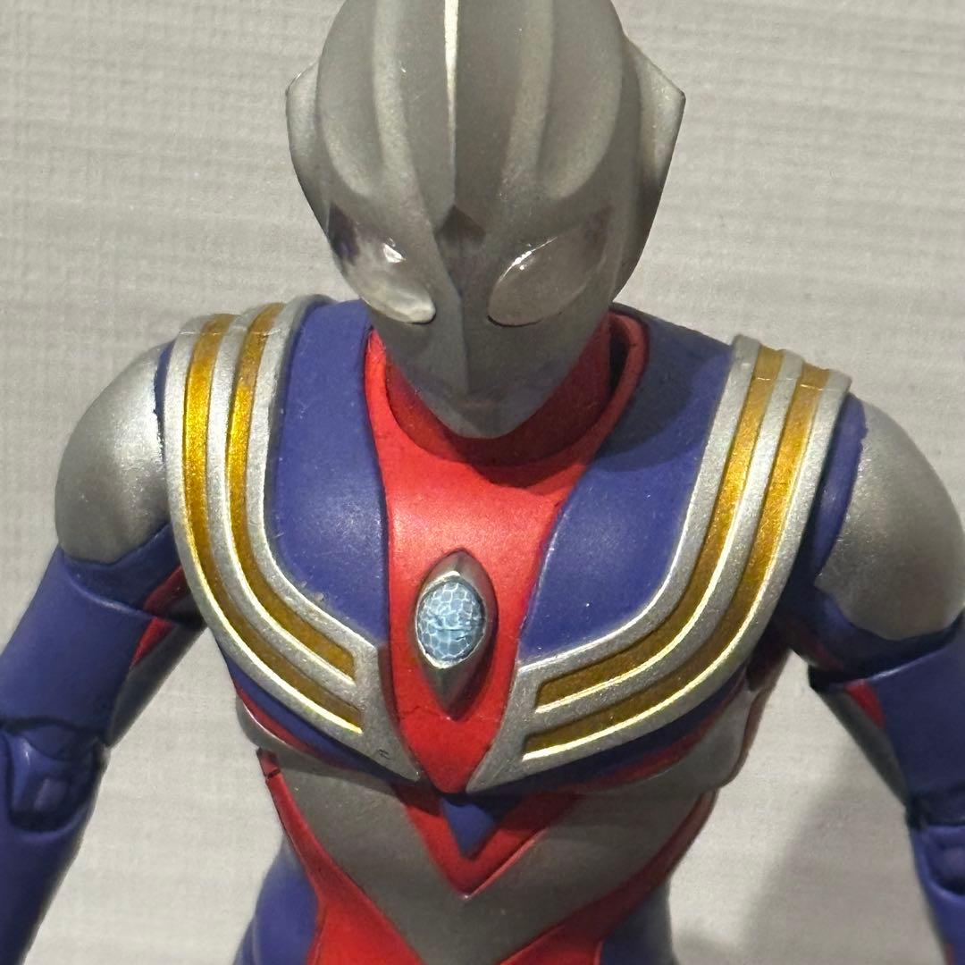 【腹部ひび割れあり】SHF 真骨彫製法 ウルトラマンティガ マルチタイプ 初版