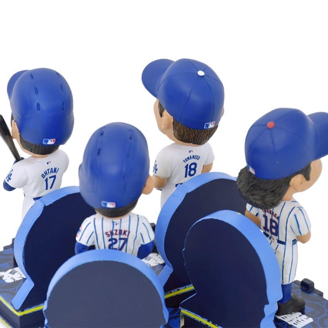 あ*お様 東京シリーズ　ボブルヘッド 大谷翔平　山本由伸　鈴木誠也　今永昇太　ド