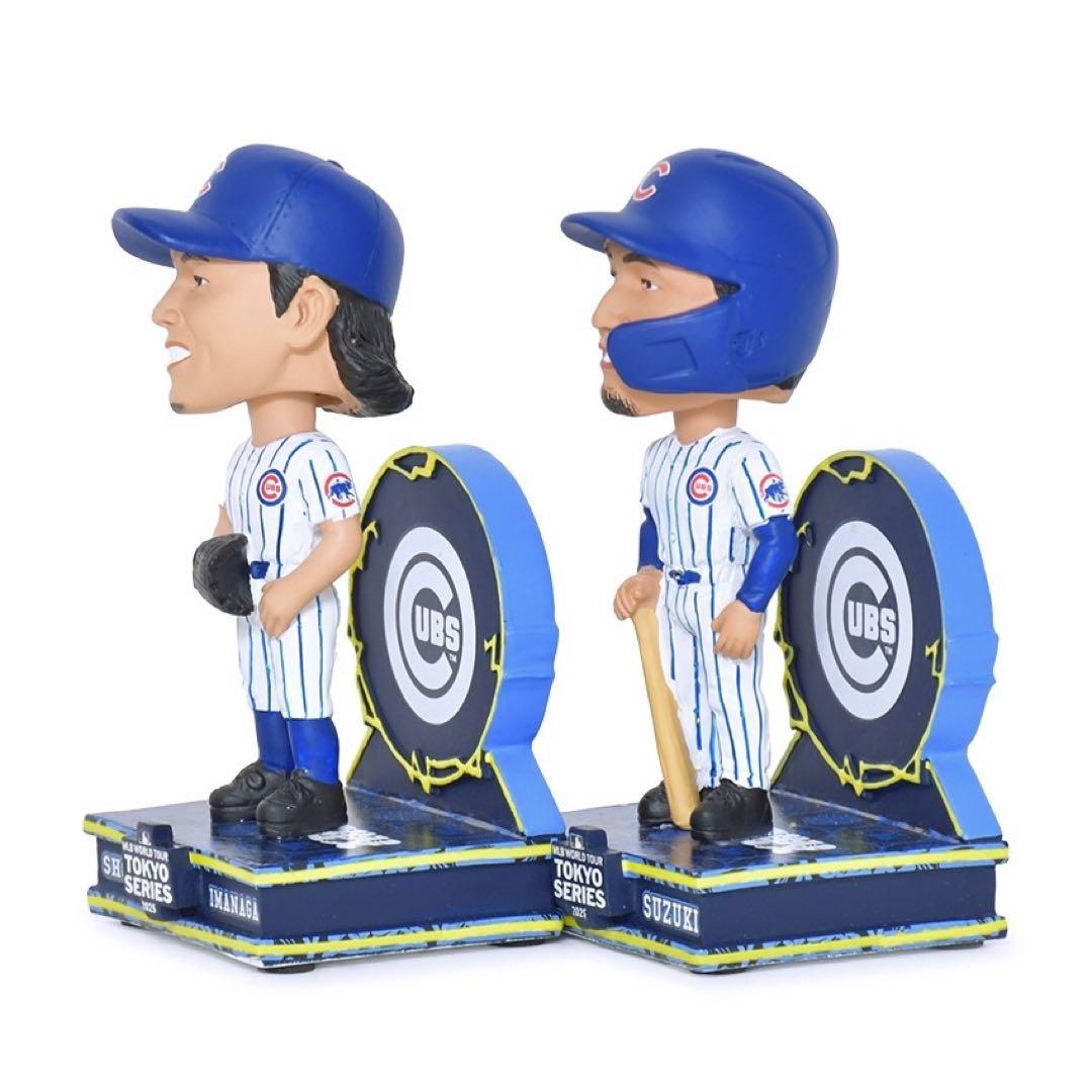 あ*お様 東京シリーズ　ボブルヘッド 大谷翔平　山本由伸　鈴木誠也　今永昇太　ド