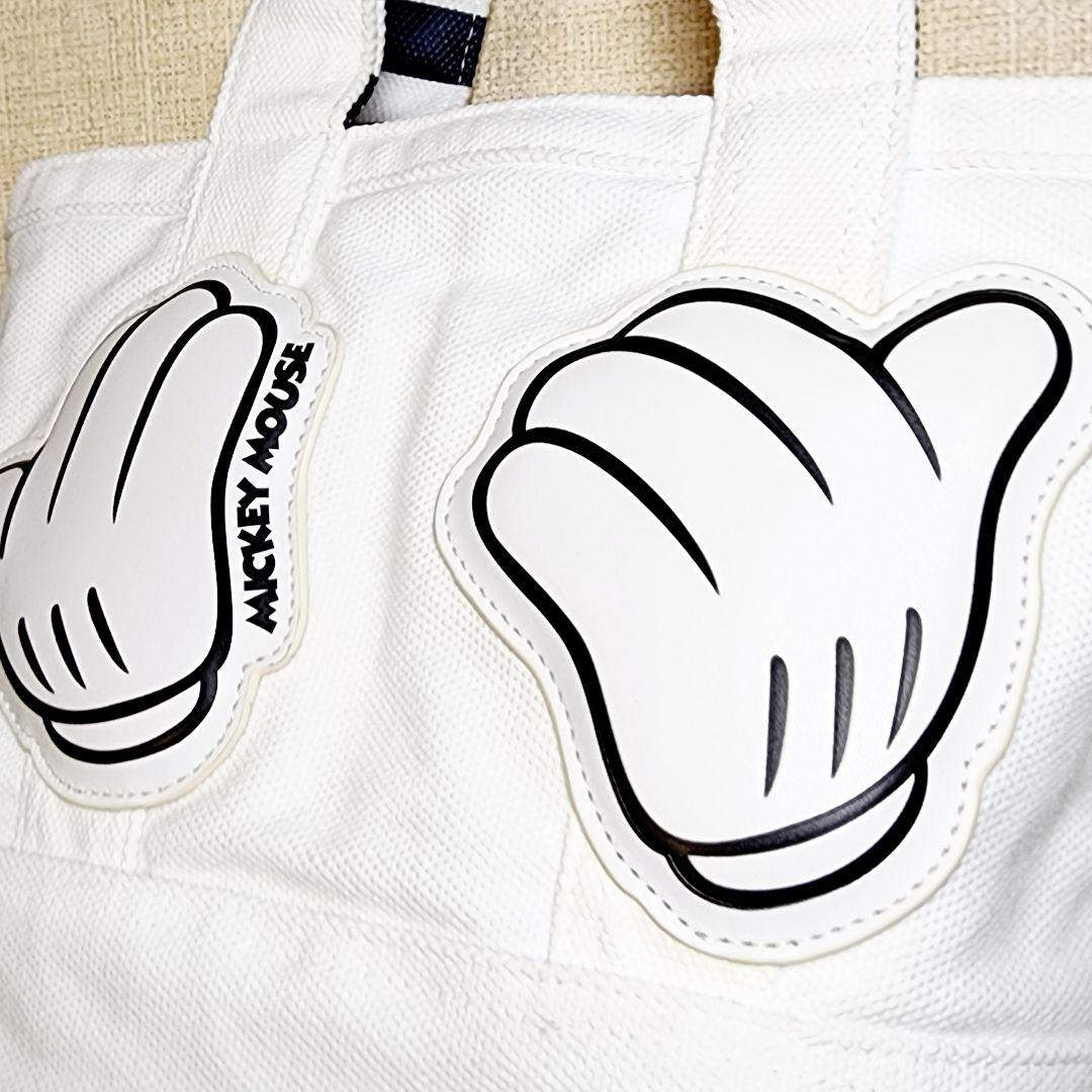 【美品】パーリーゲイツ Mickey Mouseコラボ アップリケ カートバッグ