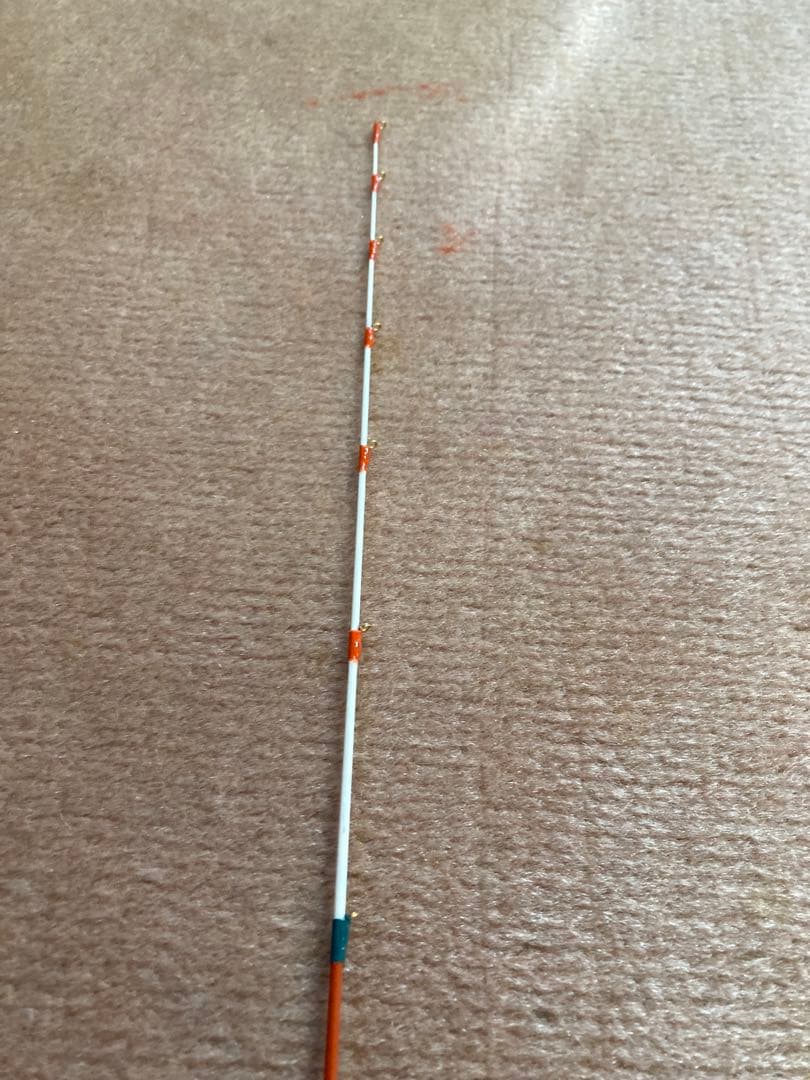 竹竿　自作（落とし込み）2.4布袋竹　硬めの本調子