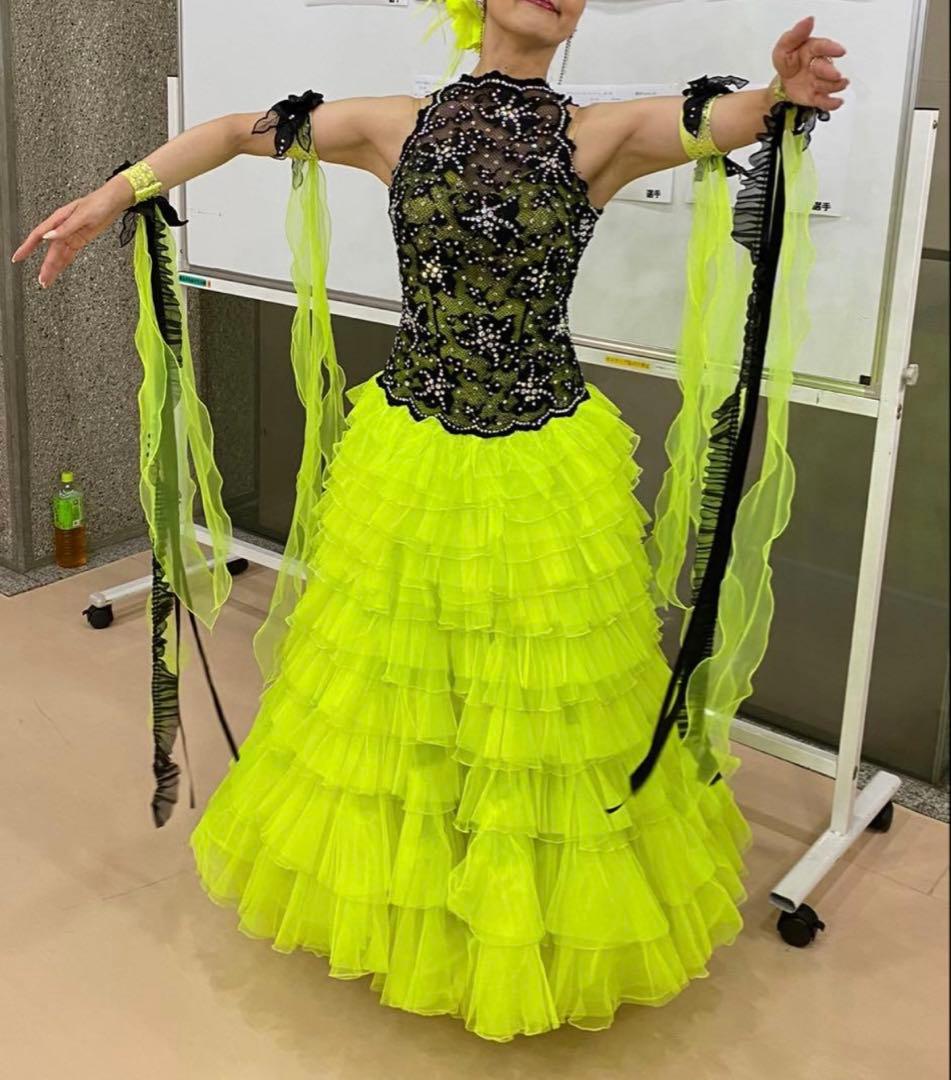 【タカダンス】M スワロミックス　スタンダードドレス 社交