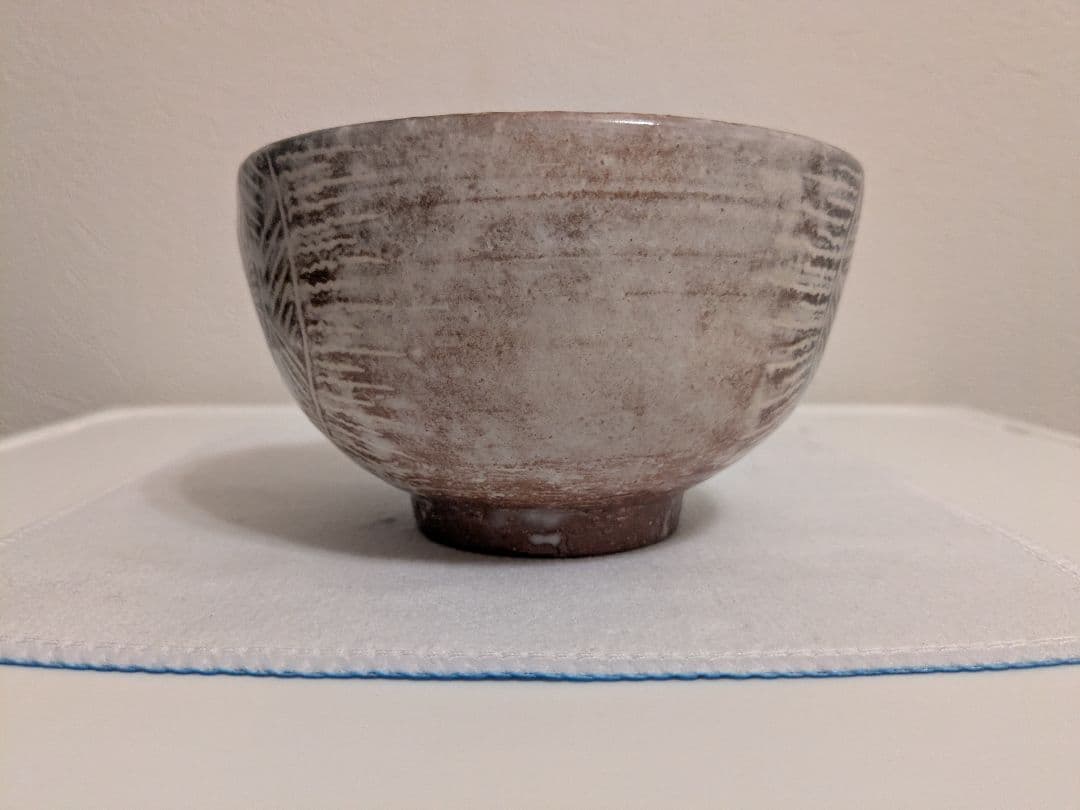 坂倉新兵衛　萩茶碗　共箱　口径11-12cm