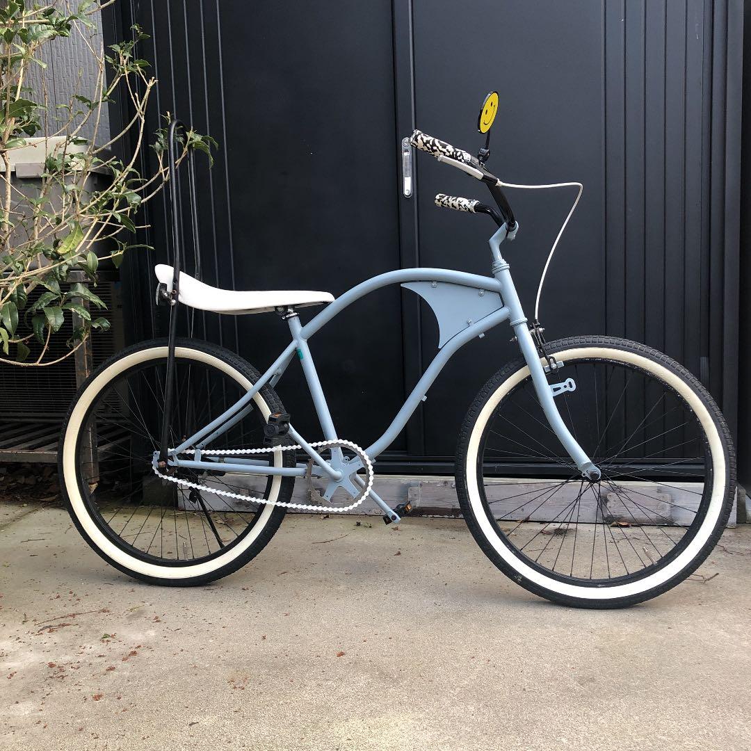 【希少】★レインボー★ビーチクルーザー★カスタム車★ブロンクス★ムーンアイズ ★