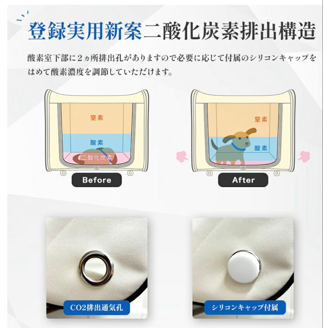 NEVOTON MAF mini 1.0 酸素室ミニセットS & 酸素濃度計