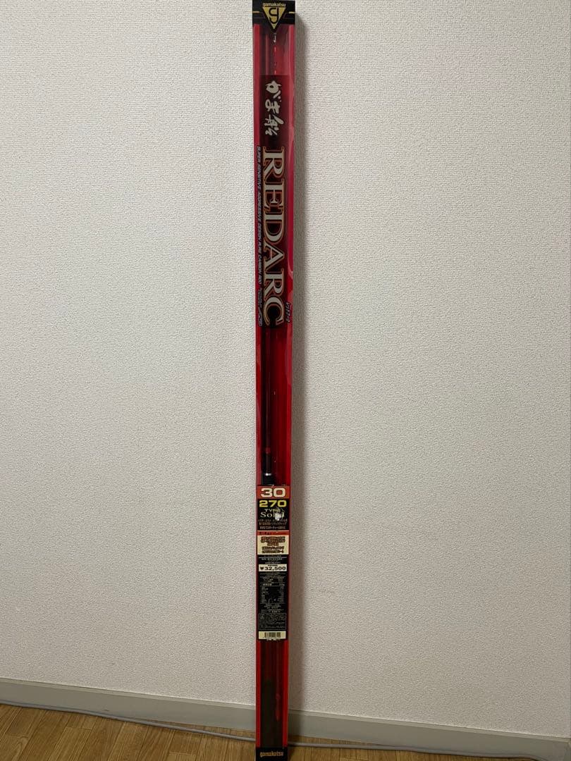 がま船 REIDARC 船竿 30-270 赤