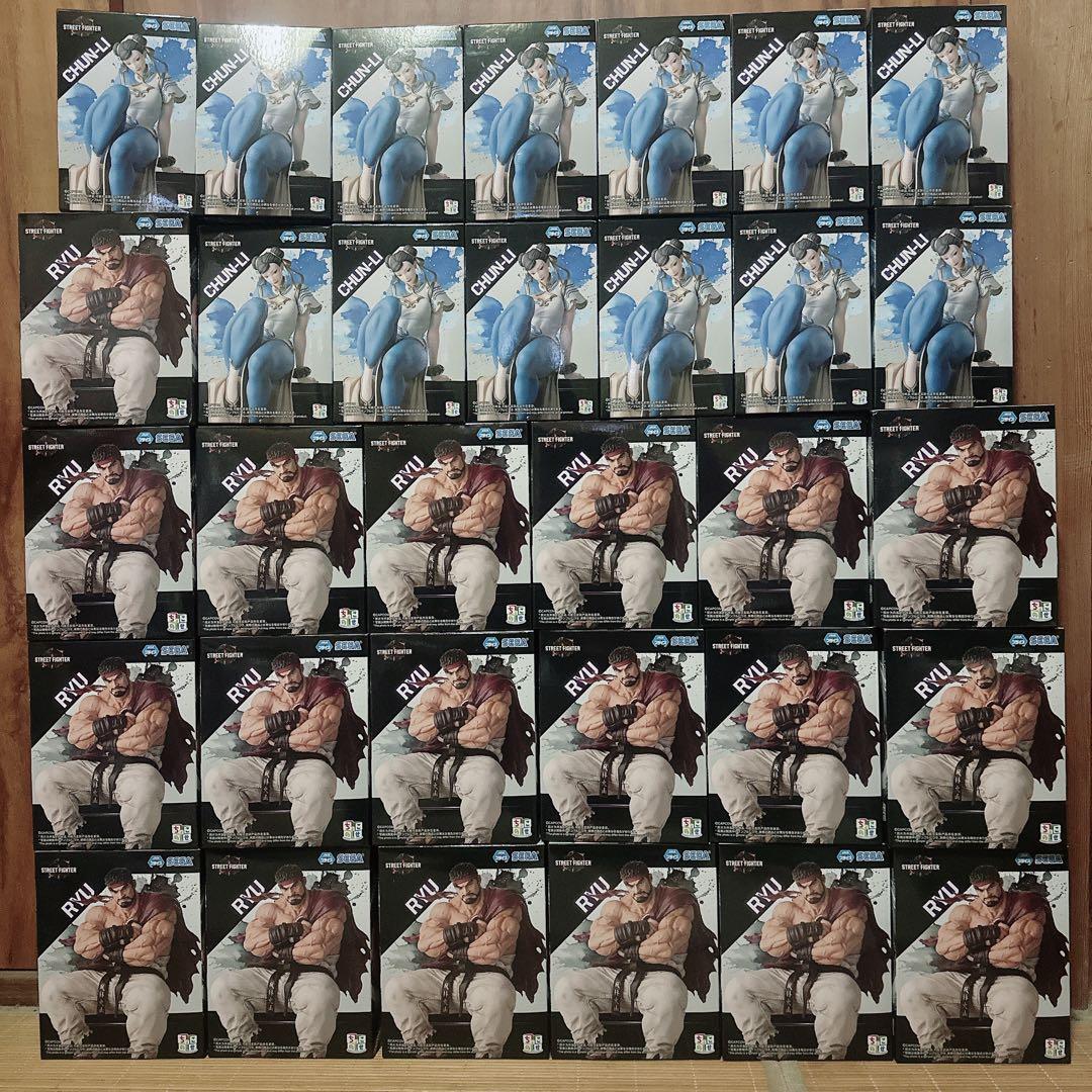 ストリートファイター6 ちょこのせプレミアム フィギュア リュウ 春麗 32体