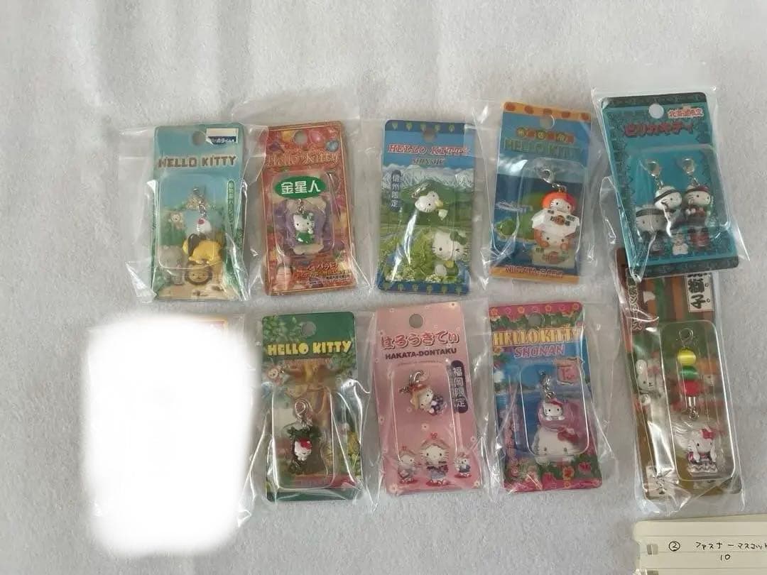 ご当地ハローキティ ファスナーマスコット まとめ売り 未開封 限定 レア