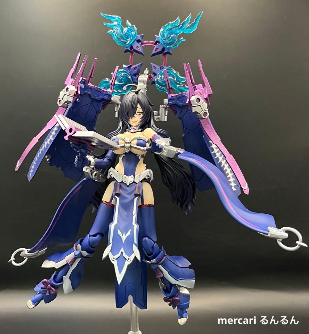 メガミデバイス 皇巫 ツクヨミ レガリア＋ラピッドレイダー塗装完成品