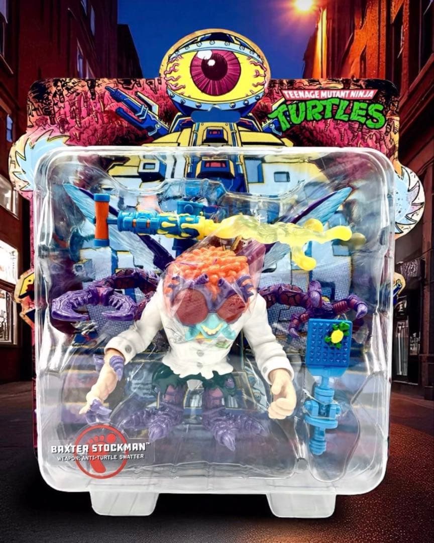 タートルズ バクスター ソフビ Baxter Stockman mondo