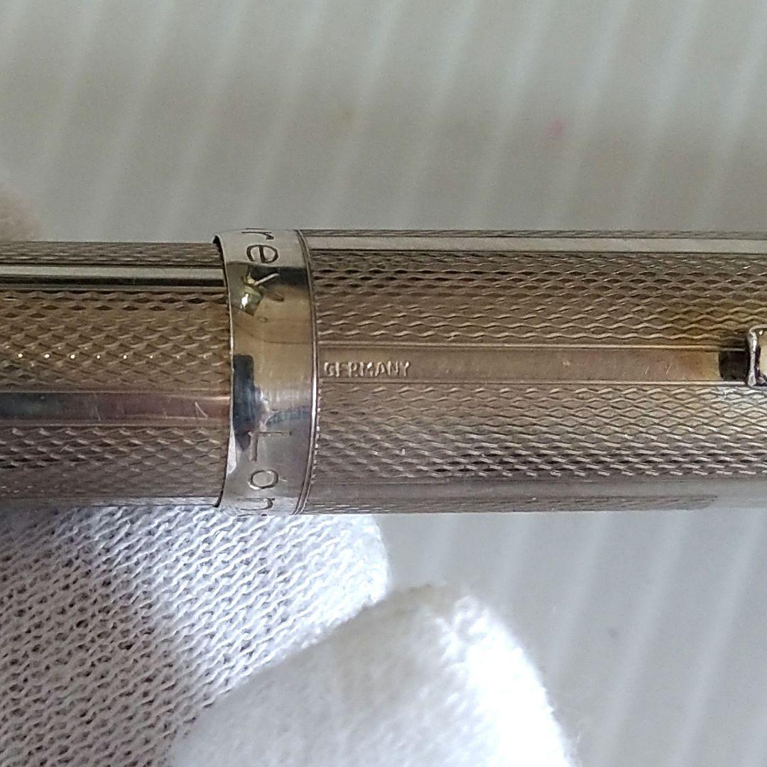 【純銀製】英国ASPREY社　万年筆　585-14K