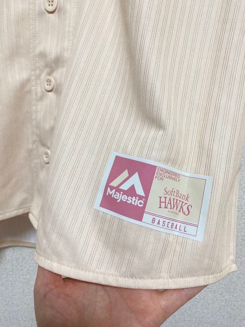 ソフトバンクホークス　周東佑京　ユニフォーム　Mサイズ