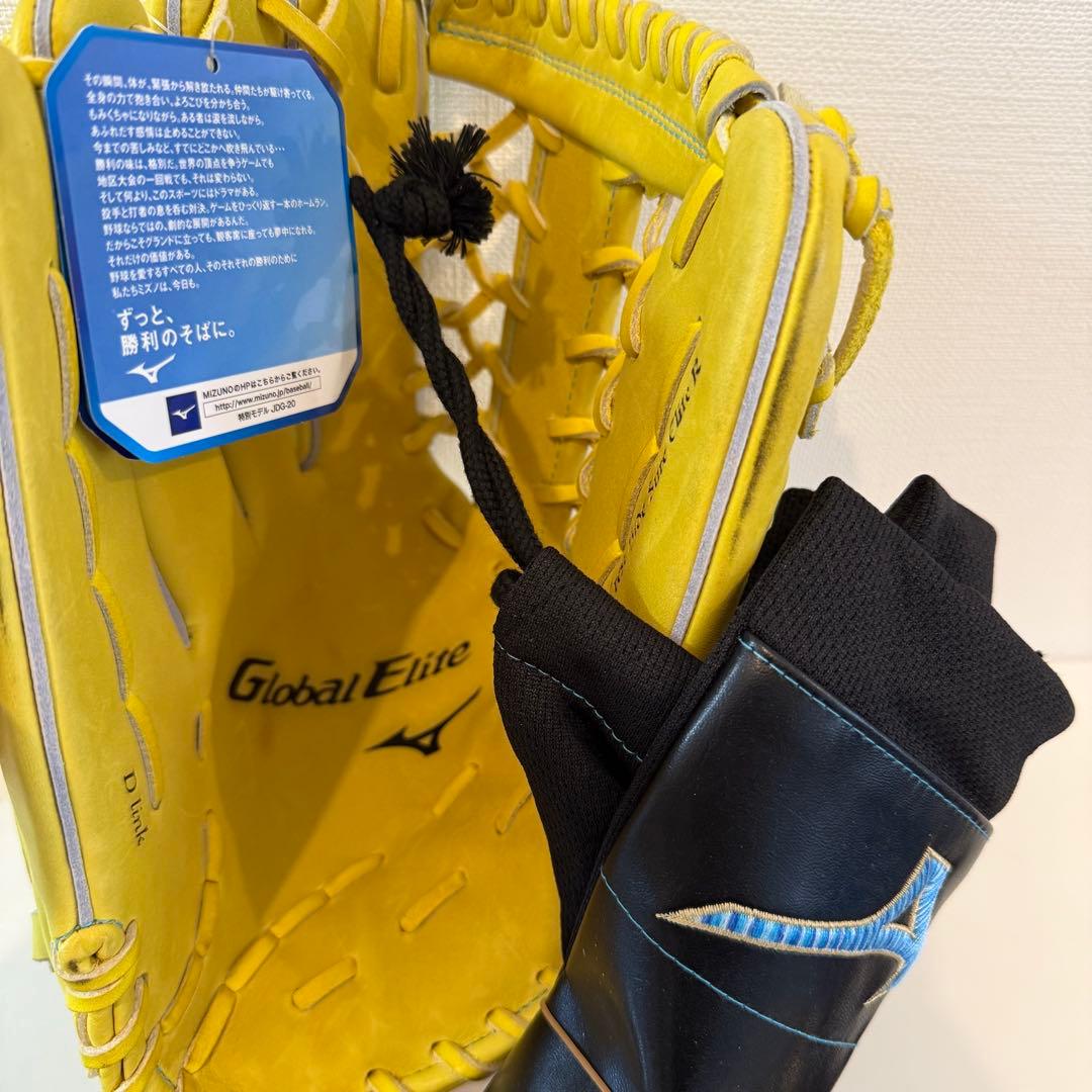 ミズノ軟式用 左投手用 上林型 18N 1 （AJGR23107 40H）