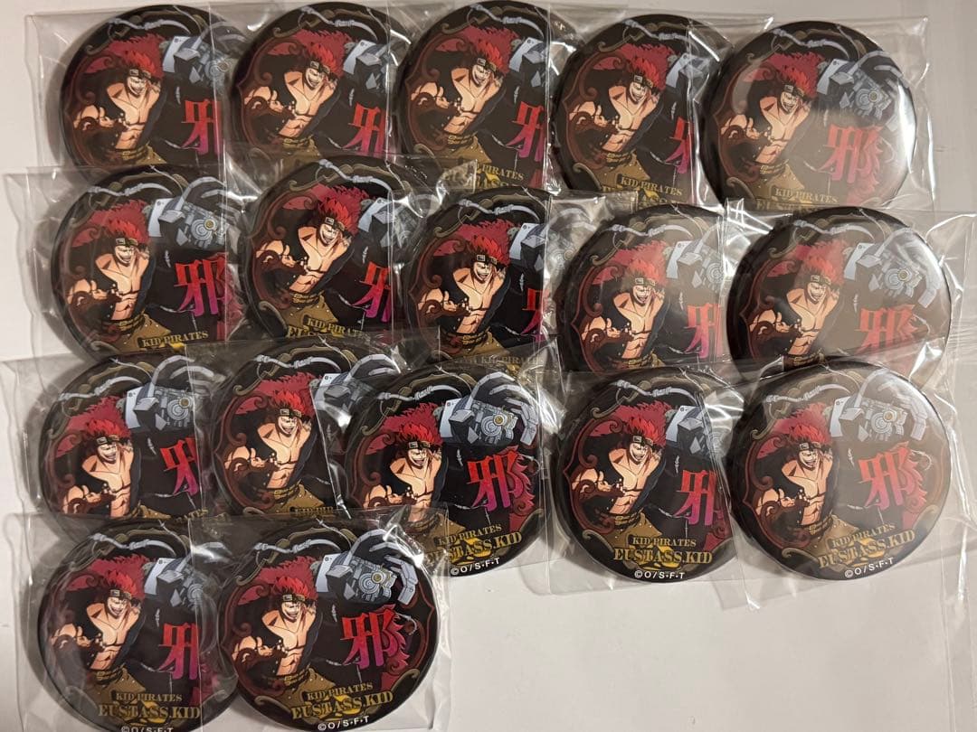 ワンピース 輩缶バッジ キッド