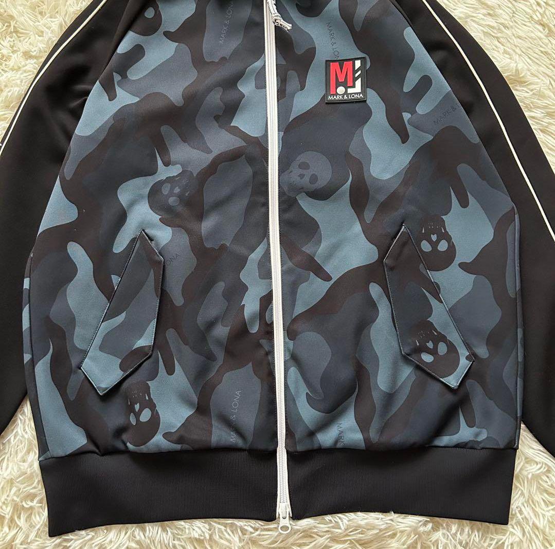 マークアンドロナ 近年モデル 総柄 カモフラ 迷彩 トラックジャケット48