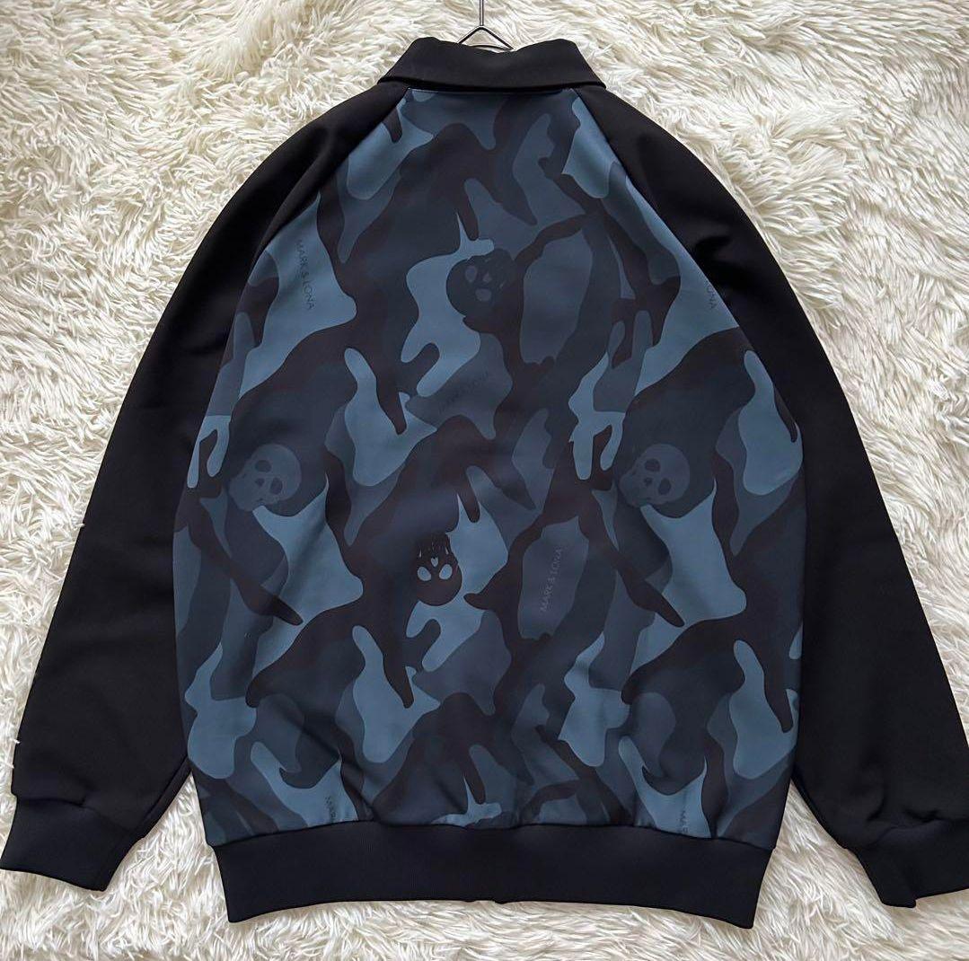 マークアンドロナ 近年モデル 総柄 カモフラ 迷彩 トラックジャケット48