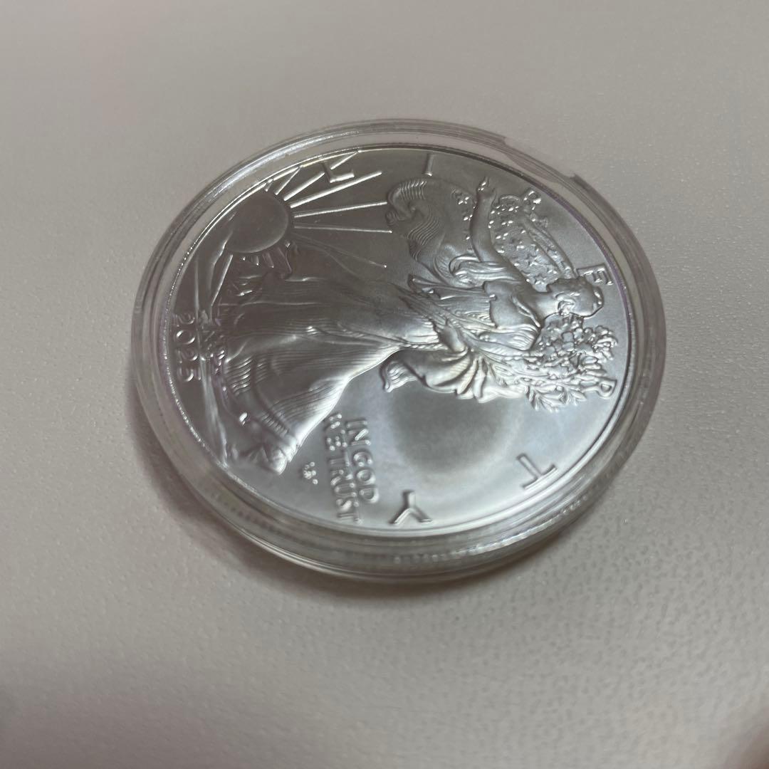 メ*ー様 新品　2025年　アメリカ　ウォーキングリバティ　純銀　1オンス