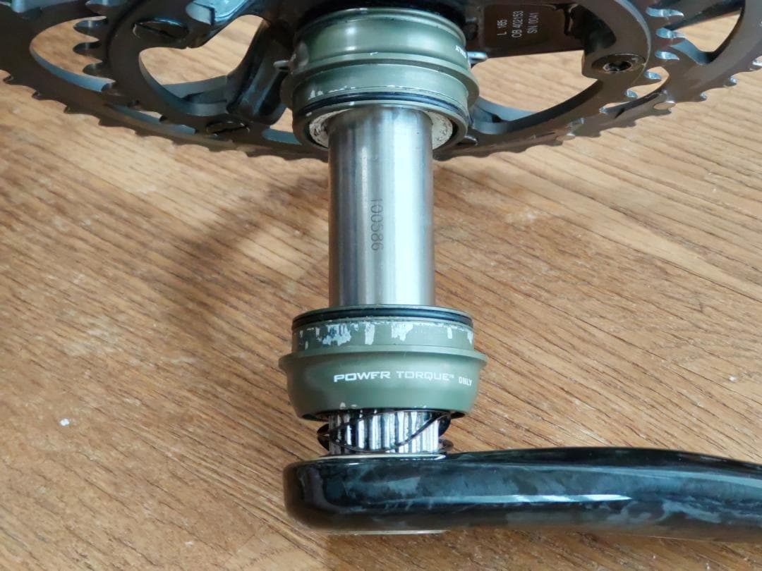 Campagnolo Athena カーボンクランク 165mm 50/34T