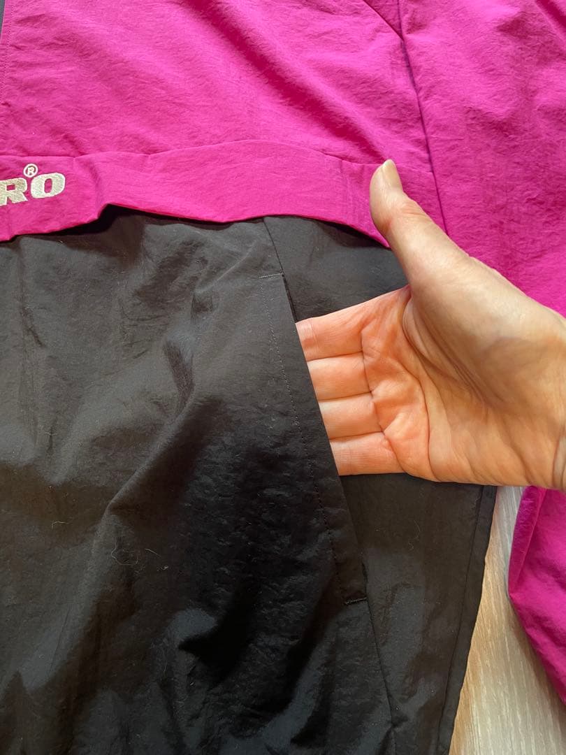 【人気再燃】UMBRO アンブロ ハーフジップ アノラックパーカー ピンク S