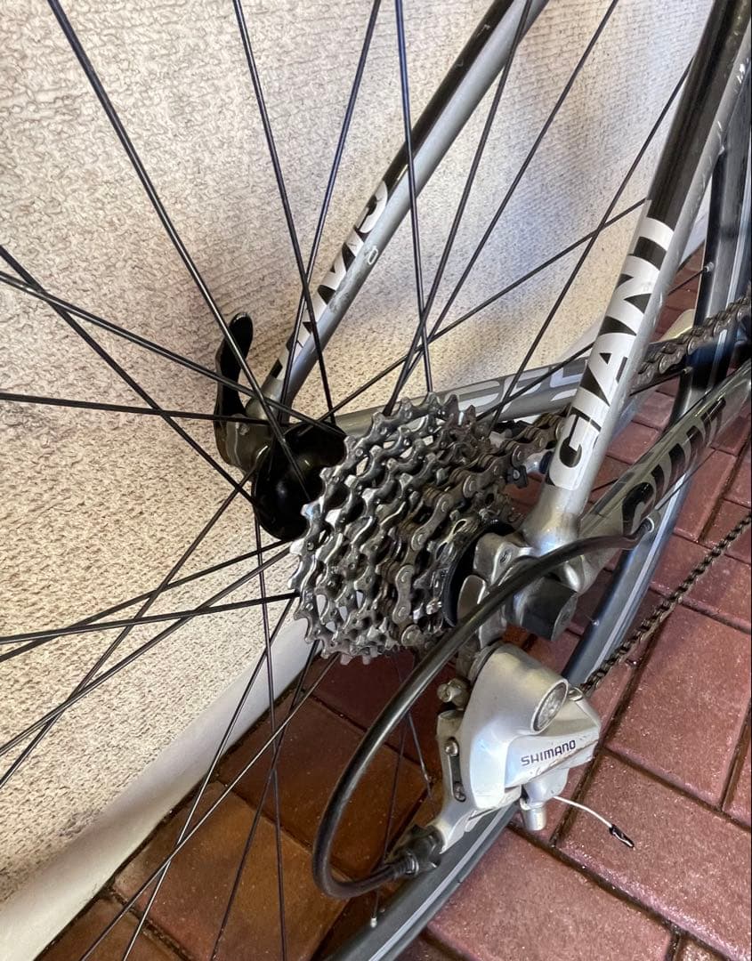 引取歓迎　GIANT DEFY3 Sサイズ(165〜180cm)ダークグレー