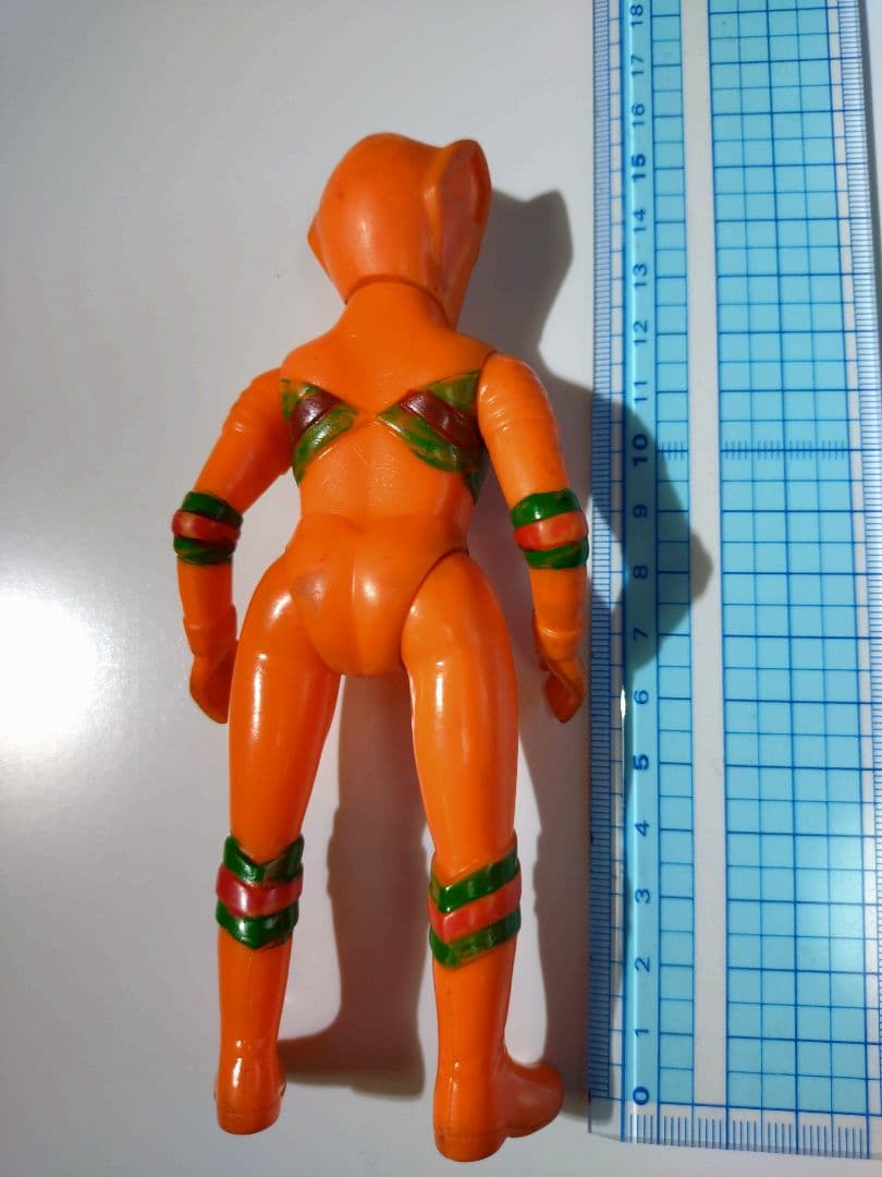 ブルマァク☆トリプルファイター☆1970年代の希少ソフビフィギュア☆約15cm