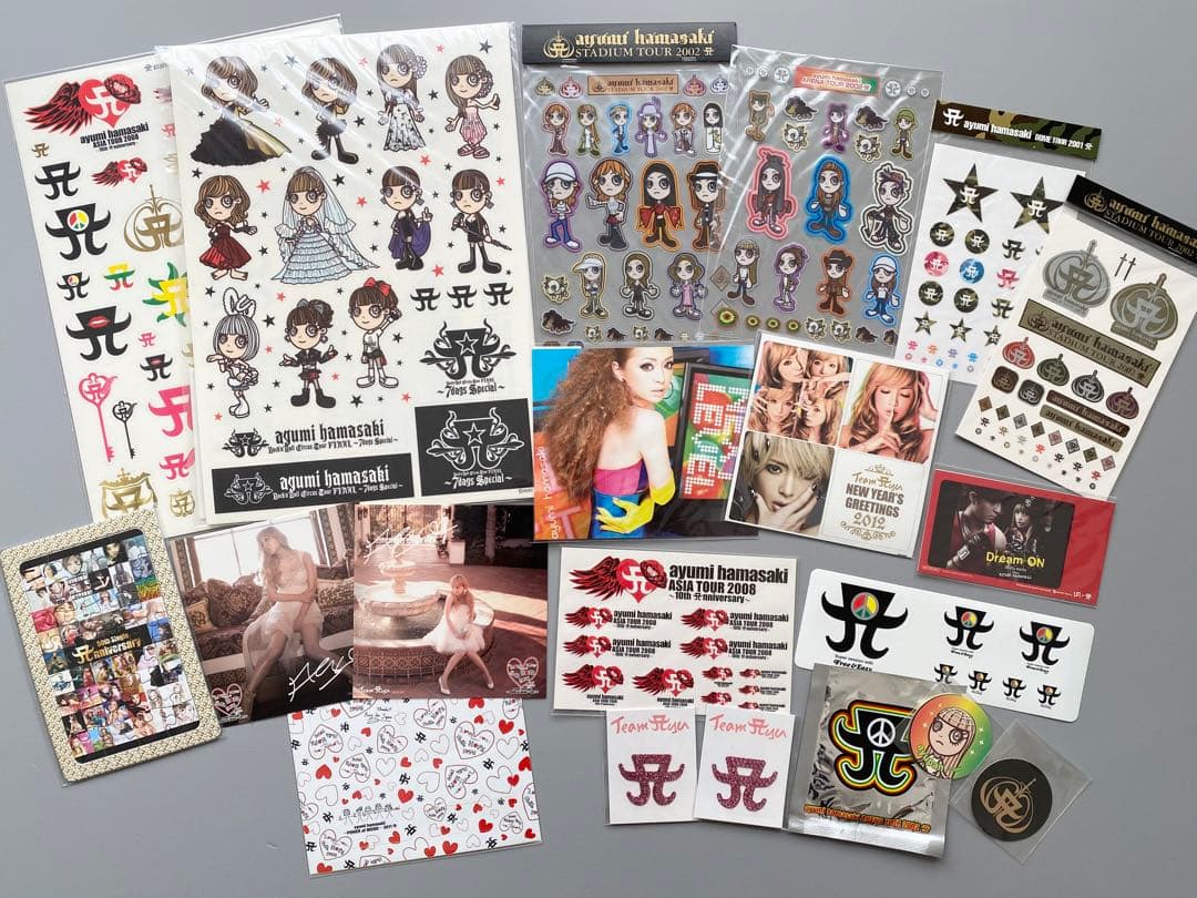 浜崎あゆみ team ayu グッズ まとめ売り