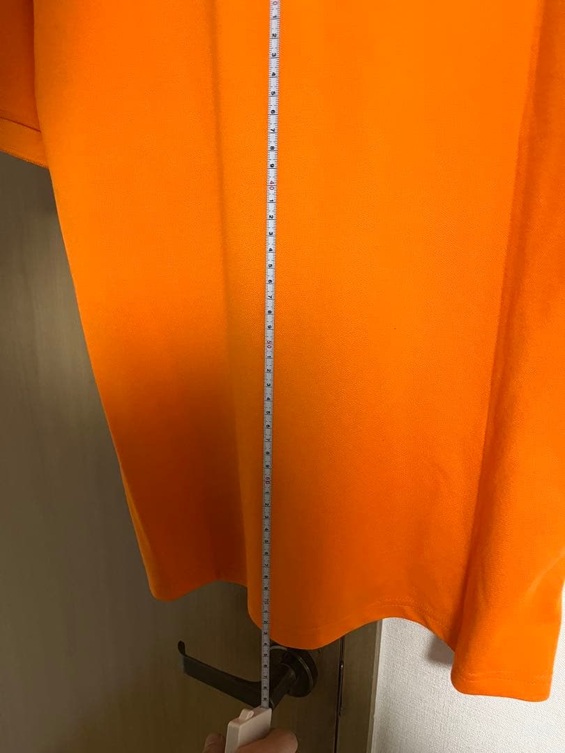 PEARLY GATES ポロシャツ オレンジ サイズ7