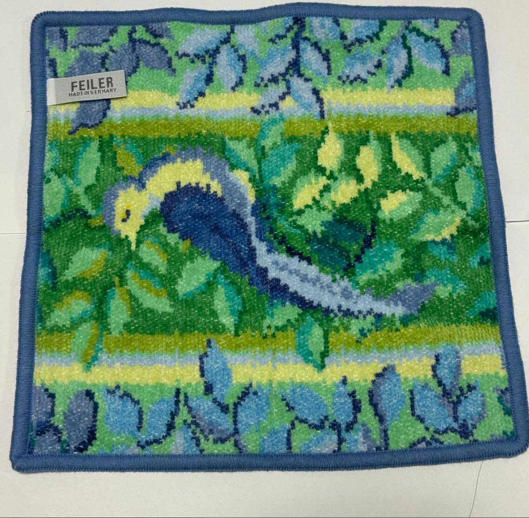 FEILER(フェイラー)（城・花・鳥デザイン）のハンカチ