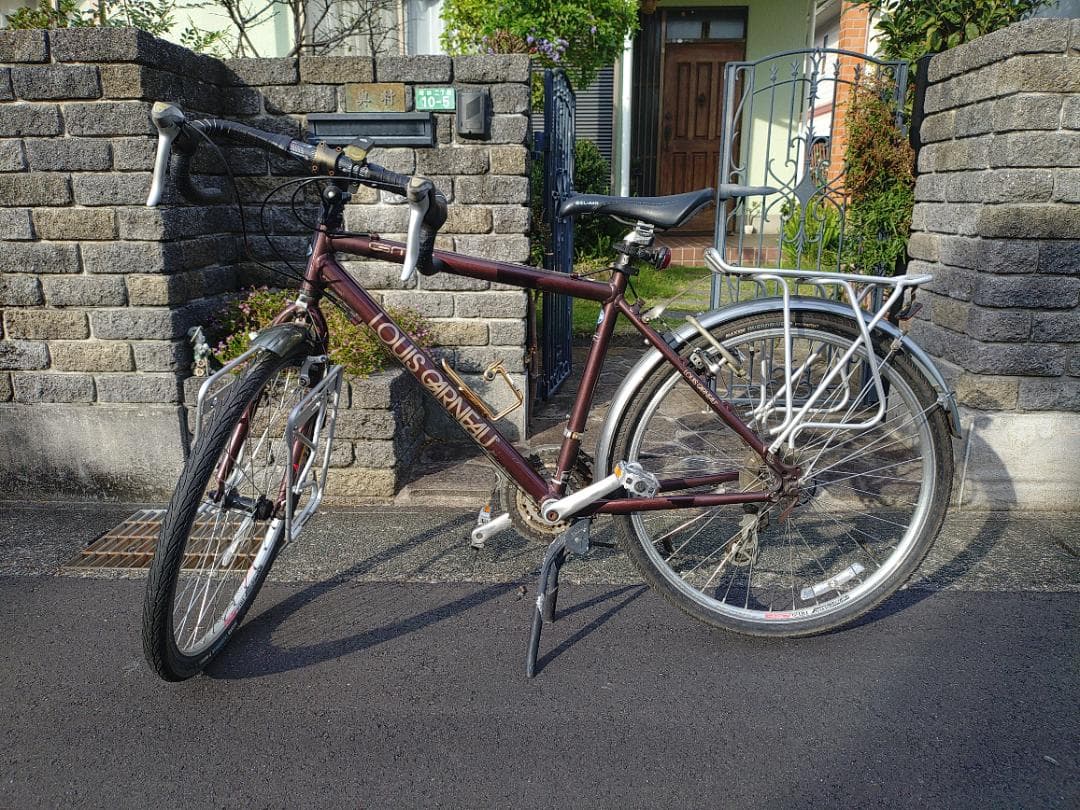 Louis Garneau 470 AC バーガンディ 自転車