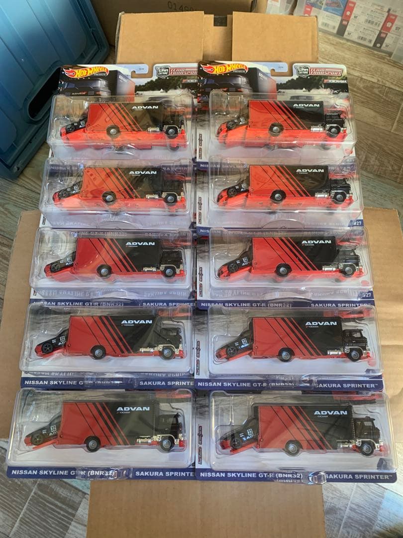10セット！ホットウィール カーカルチャー チームトランスポート R32