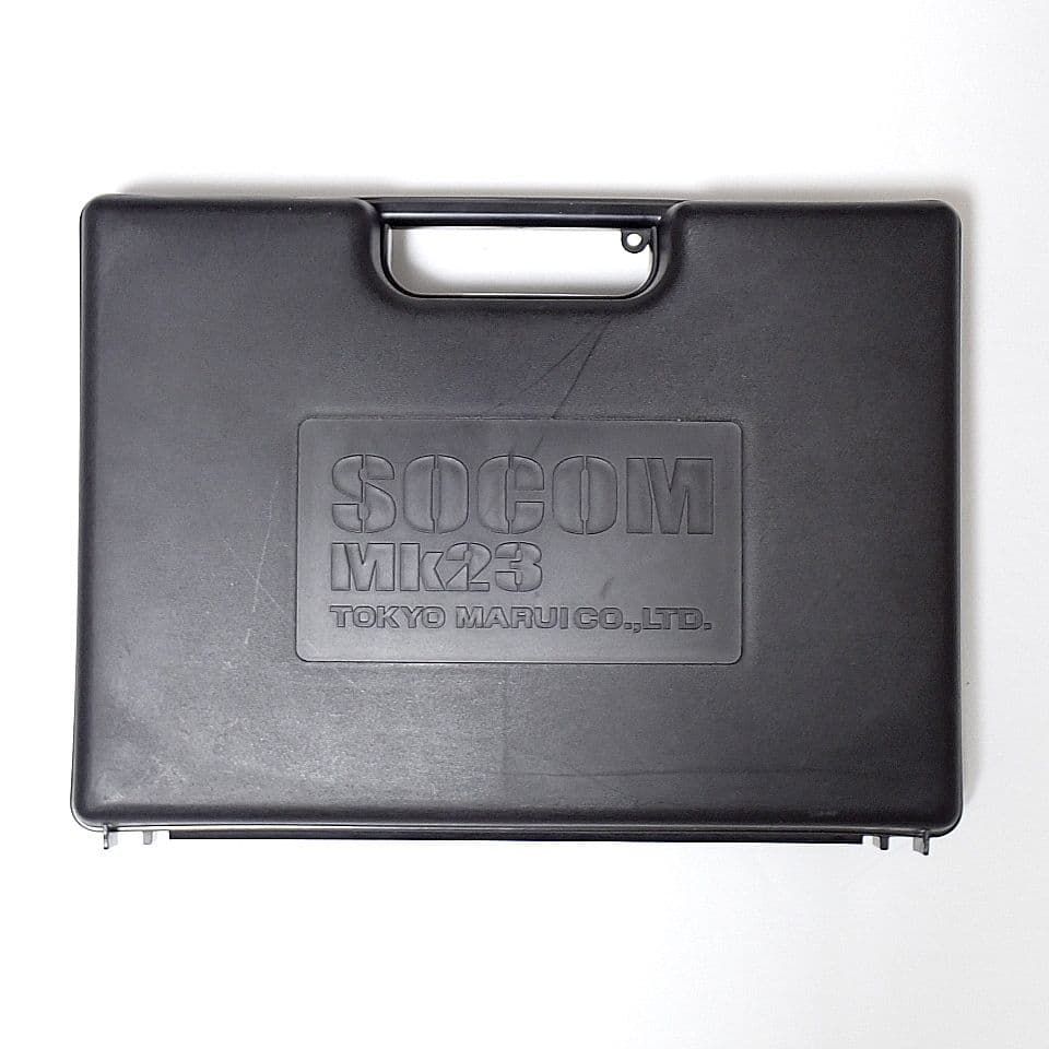 極美品 東京マルイ ソーコム Mk23 固定スライドガン サプレッサー/ライト付