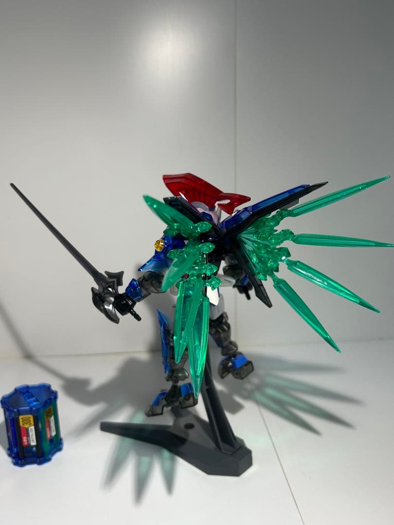 プラモデル　　模型　組立済　ダンボール戦機　LBX クリア　アキレスD9