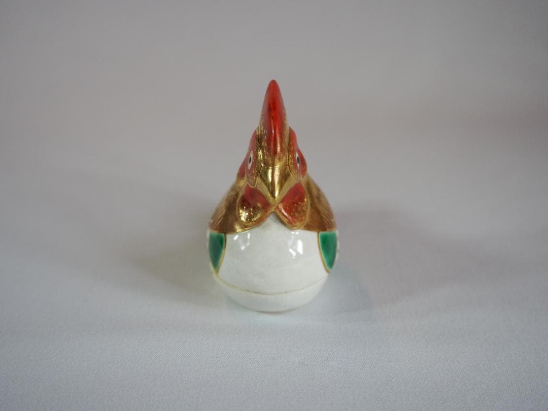 17代永樂善五郎造（而全）『鶏香合』 (共箱)　千家十職