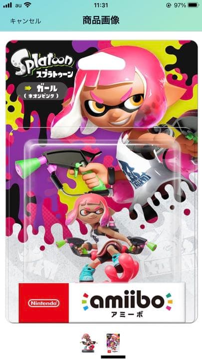 amiibo ガール【ネオンピンク】(スプラトゥーンシリーズ