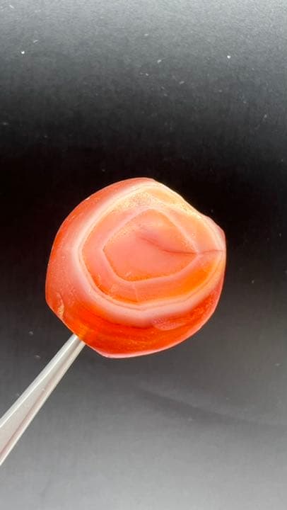 【アンティーク ビーズ】アンティーク カーネリアン ビーズ 21.3mm