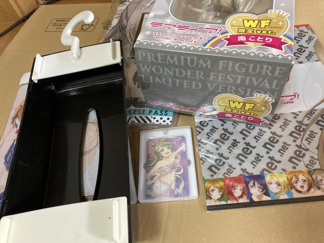 ラブライブ! μ's 南ことり WFフィギア お名前.com クリアファイル等