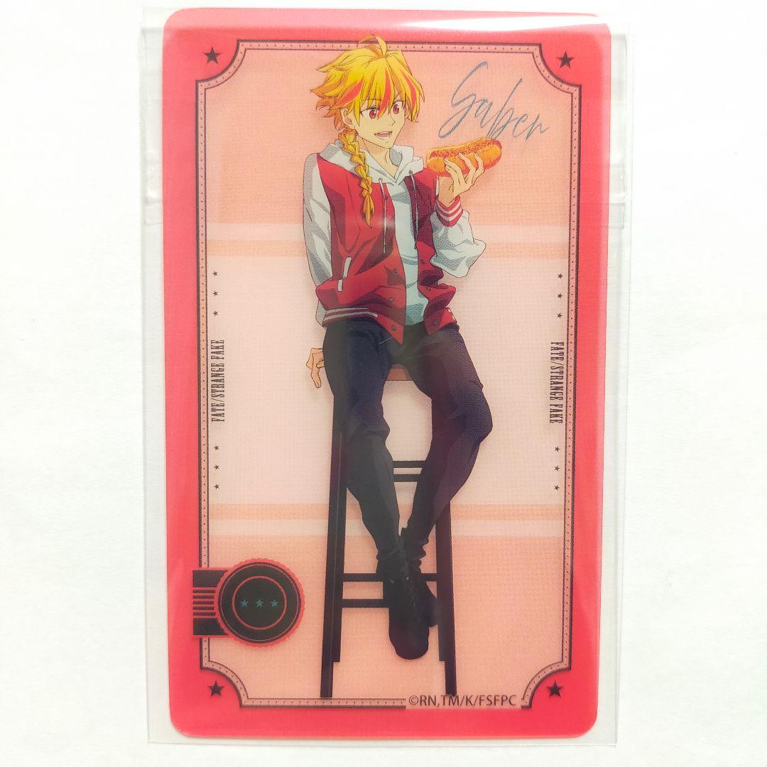 5点 Fate strange Fake cafe セイバー 缶バッジ アクスタ