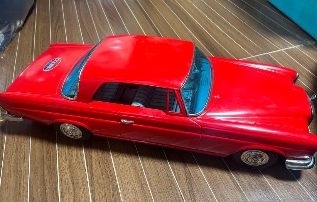 イチコー ベンツ 300SE 赤 ブリキ