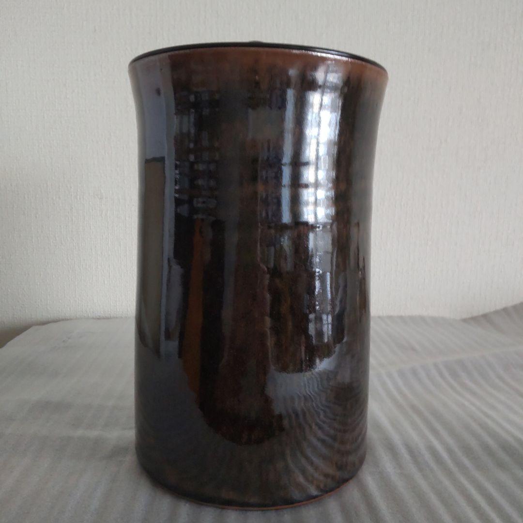 【茶道具】古瀬戸 中置 細水差 杉浦文泰作　共箱