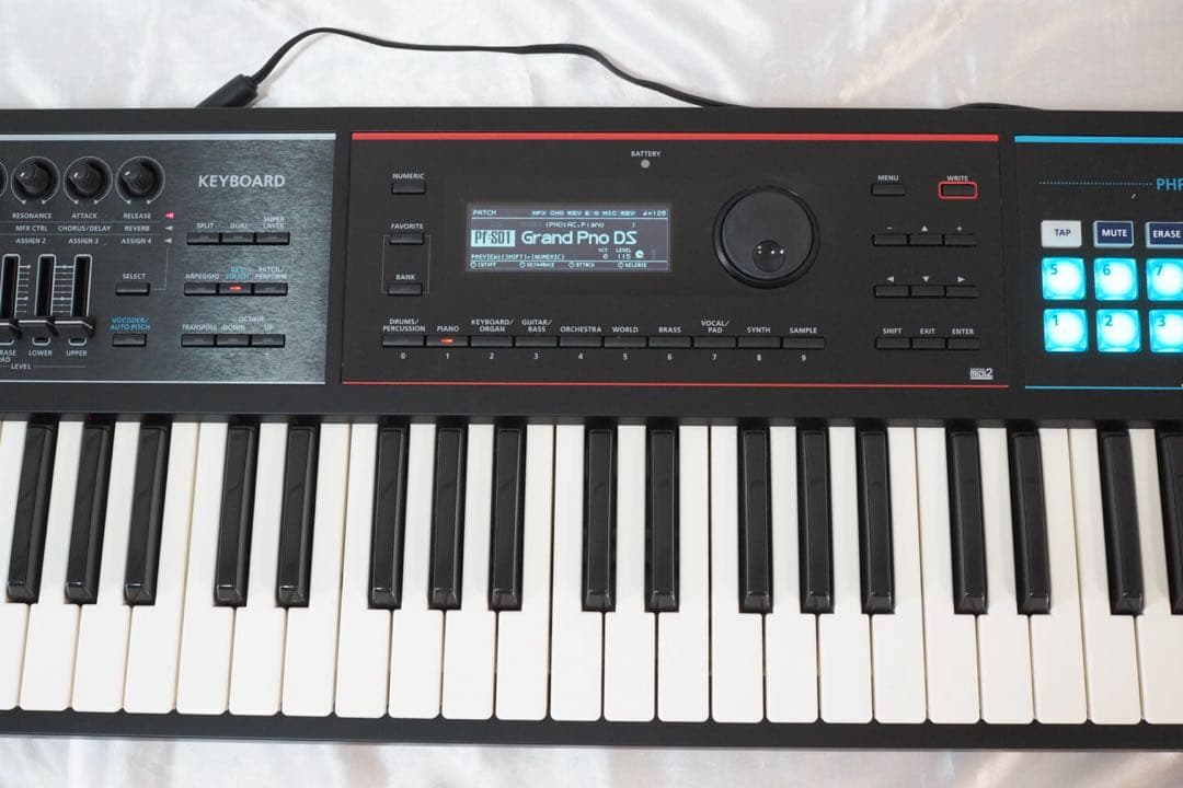 Roland JUNO-DS シンセサイザー 61鍵 ソフトケース スタンド