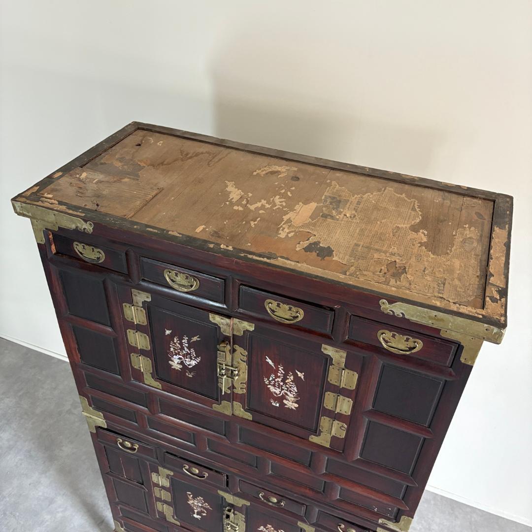 【希少】螺鈿　 李朝バンダジ　美術品