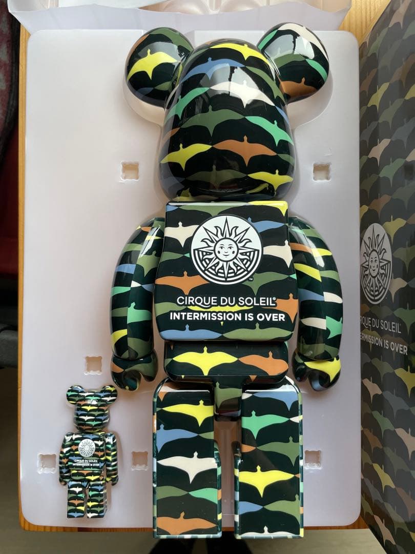 BE@BRICK ベアブリック　アレグリア　シルクドソレイユ当選限定品