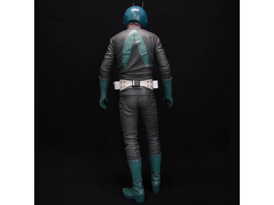 【未使用】1/4 海洋堂 メガソフビコレクション No.6 仮面ライダー 旧1号