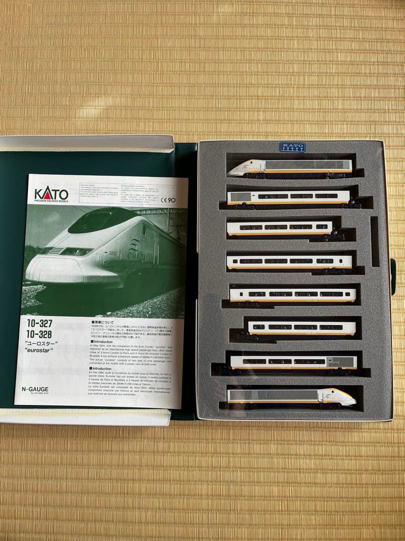 鉄道模型 KATO Eurostar 8 CAR SET 10-327