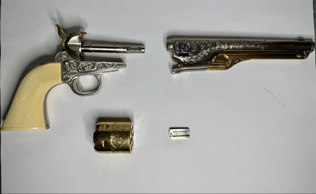 マルシン コルト ネイビー カスター将軍　樹脂製モデルガン(日本製)