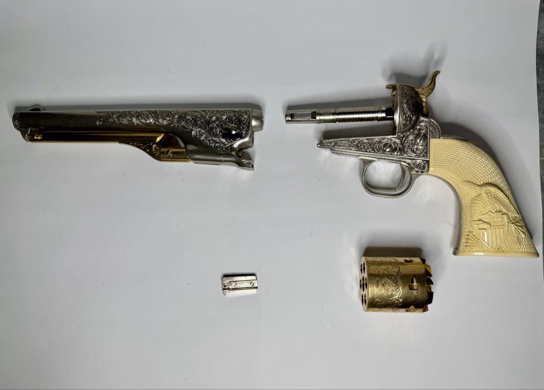 マルシン コルト ネイビー カスター将軍　樹脂製モデルガン(日本製)