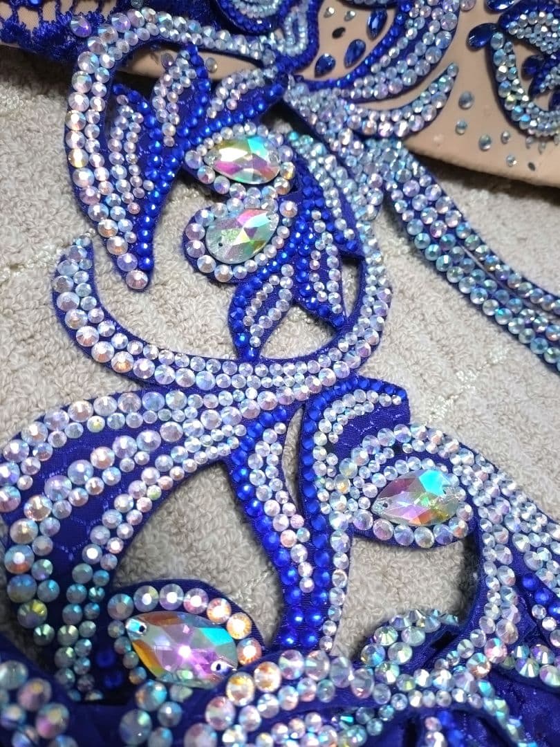 ベリーダンス衣装 ブルー